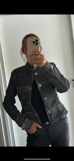 Versace spijkerjasje, Maat 38/40 (M), Blauw, Ophalen of Verzenden, Zo goed als nieuw