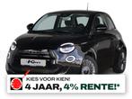Fiat 500 Icon 42 kWh | Business Pack | Navi |, Auto's, Stof, 118 pk, 4 stoelen, Zwart