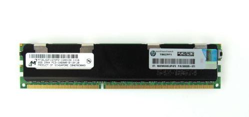 8GB 2Rx4 PC3-10600R DDR3-1333 ECC, Micron / HP, Computers en Software, RAM geheugen