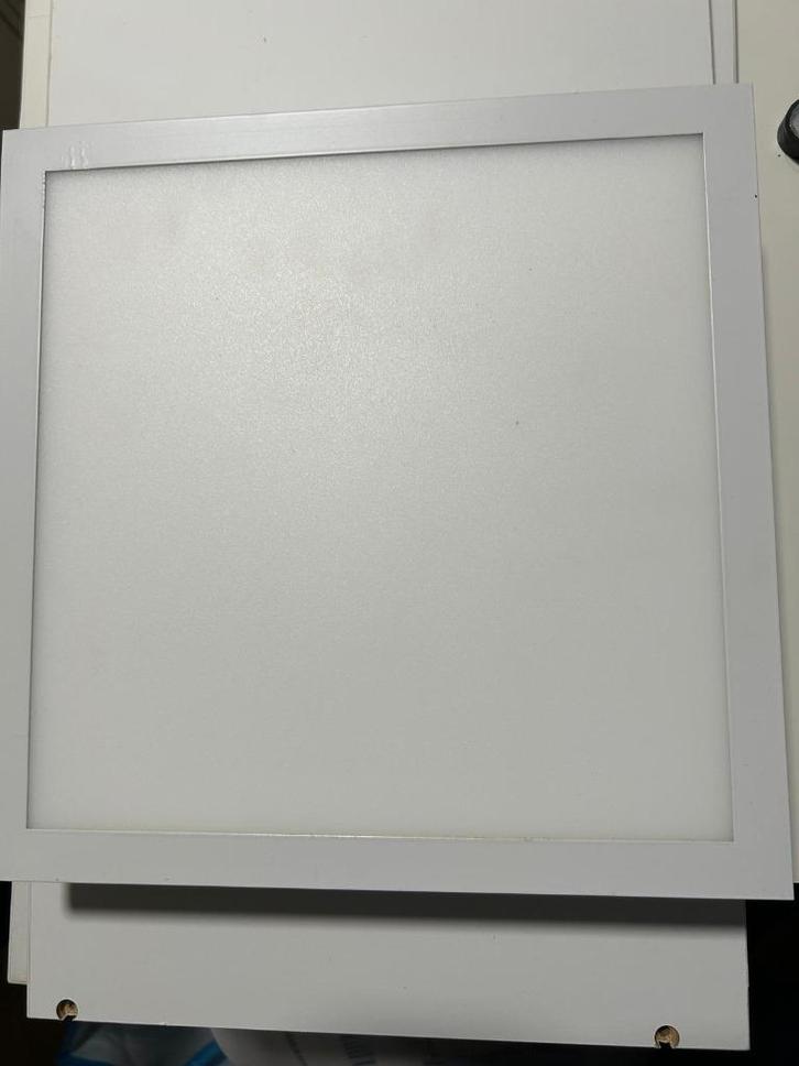 led lamp, Huis en Inrichting, Lampen | Plafondlampen, Gebruikt, Glas, Metaal, Verzenden