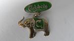 Carlsberg bier speld, Verzamelen, Speldjes, Pins en Buttons, Verzenden, Gebruikt, Merk, Speldje of Pin