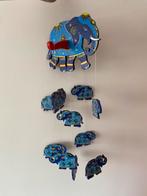 Mobiel met olifanten uit Sri Lanka - Nieuw, Huis en Inrichting, Ophalen of Verzenden, Nieuw