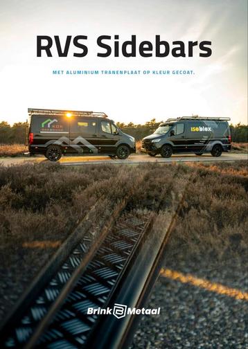 Rvs sidebars | sidesteps | treeplank | Mercedes Sprinter beschikbaar voor biedingen