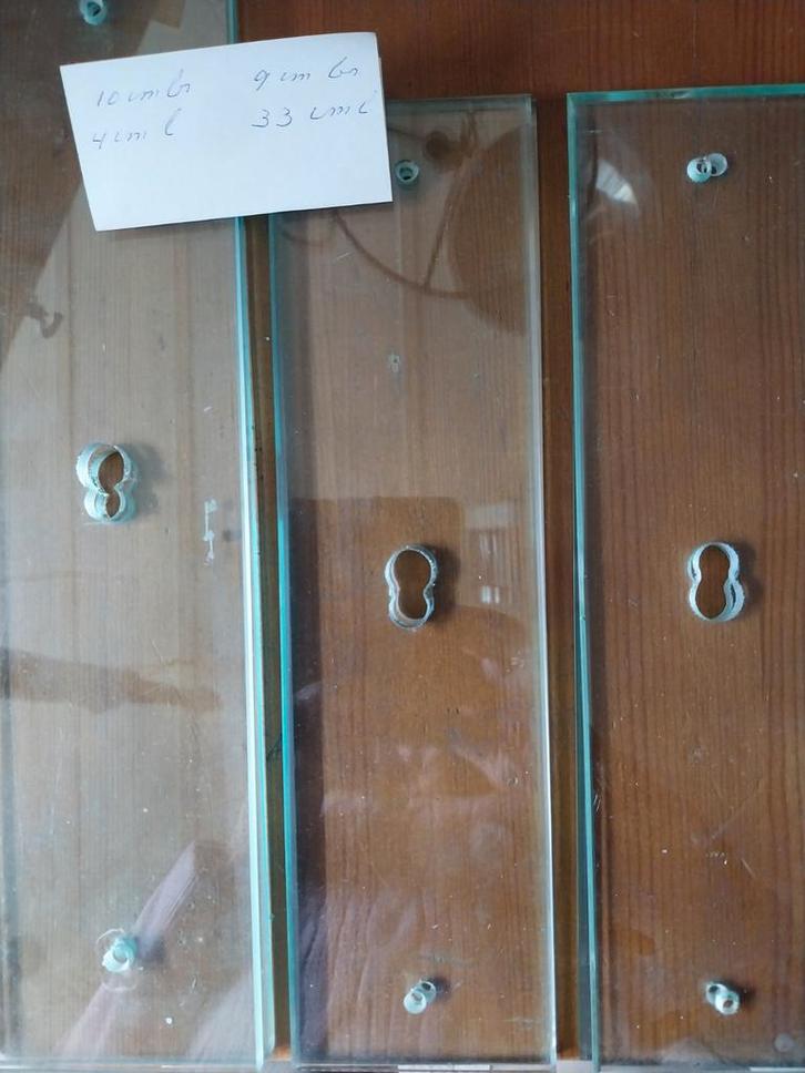 Deurbeschermers met sleutelgat, Doe-het-zelf en Verbouw, Glas en Ramen, Ophalen of Verzenden