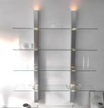 Design vitrine/wandkast met verlichting - SDB Matrix, Ophalen, Met plank(en), Zo goed als nieuw, 150 tot 200 cm