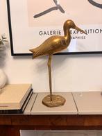 XL vintage messing vogel beeld, Verzamelen, Beelden en Beeldjes, Ophalen of Verzenden, Gebruikt, Dier