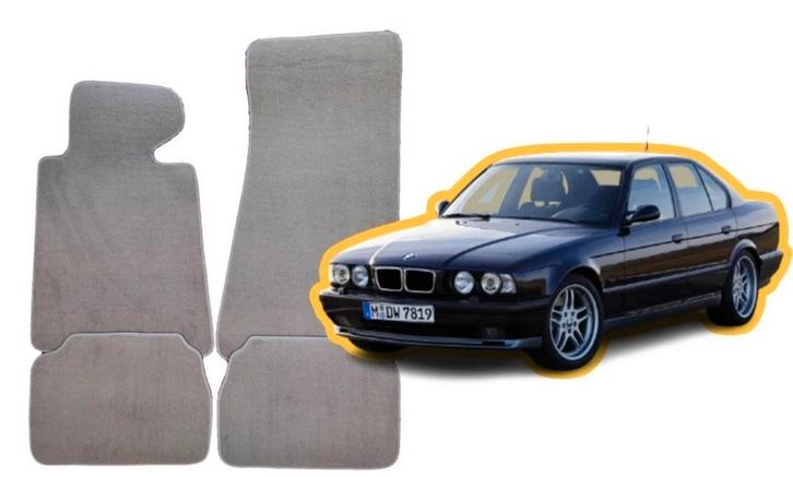Grijze Matten Set BMW E34, Auto diversen, Automatten, Ophalen of Verzenden