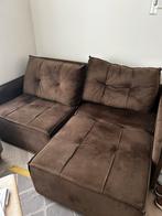 Slaapbank bruine, Huis en Inrichting, Ophalen, Bruin, Tweepersoons, 200 cm