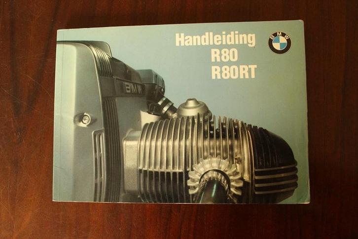 BMW R80 R80RT 1984 motorfiets handleiding instructie boekje, Motoren, Handleidingen en Instructieboekjes, BMW, Ophalen of Verzenden