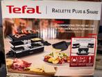 Tefal Raclette Plug & Share - Nieuwstaat!, Ophalen of Verzenden, Zo goed als nieuw, Minder dan 4 personen
