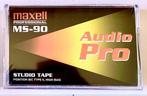 Maxell MS 90 Professional Studio Tape Audio Pro Nieuw sealed, Ophalen, Nieuw in verpakking, 1 bandje, Onbespeeld