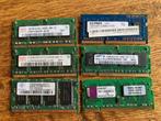 Diverse SODIMM geheugen modules, Computers en Software, RAM geheugen, Gebruikt, Ophalen of Verzenden, DDR2