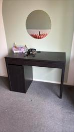 Kaptafel zwart, goede staat, Huis en Inrichting, Tafels | Kaptafels, Zo goed als nieuw, Minder dan 100 cm, Hout, 50 tot 100 cm