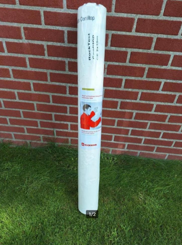 Rockwool dampwerende folie, Doe-het-zelf en Verbouw, Isolatie en Afdichting, Nieuw, Vloerisolatie, Dakisolatie, Overige materialen