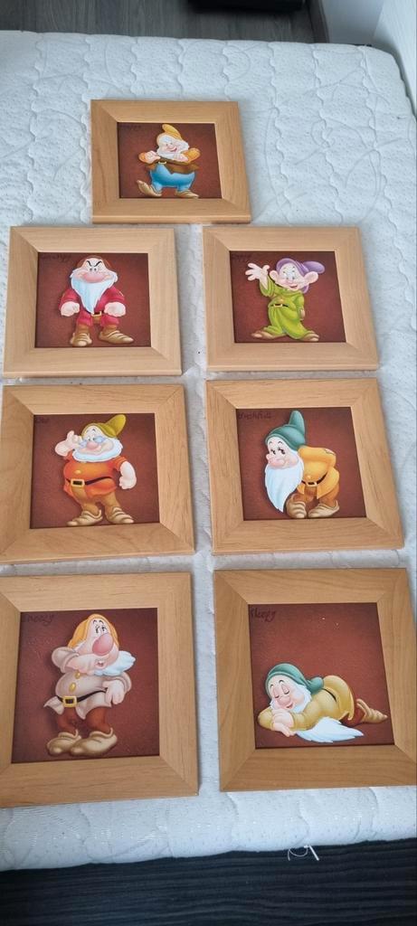 De zeven dwergen collectie, Verzamelen, Stripfiguren, Zo goed als nieuw, Beeldje of Figuurtje, Ophalen