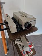Diaprojector met nieuwe dia's, Ophalen, Gebruikt, Met scherm