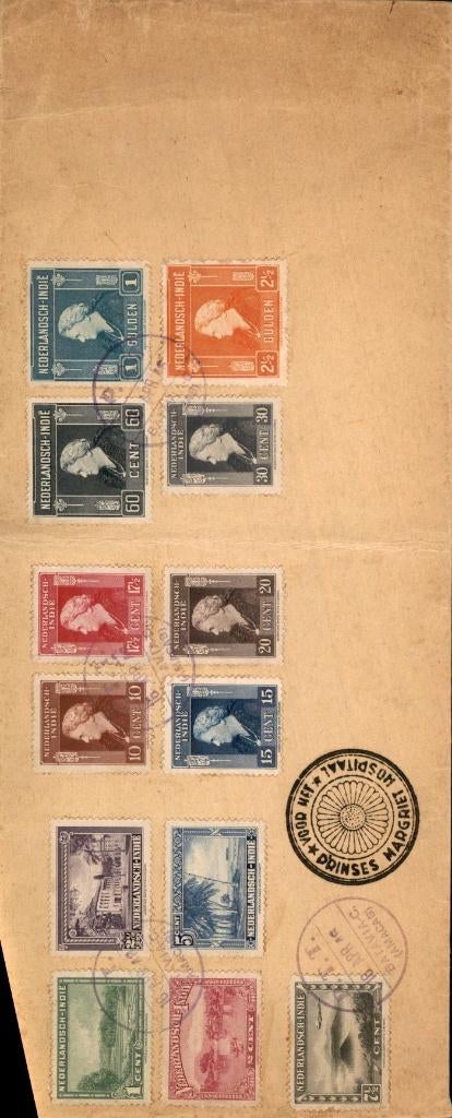 Nederlands Indië - Hospital - PTT Stempel - 1946, Verzenden, Envelop