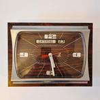 Vintage klok Jaz clock jaren 60 flip over wandklok, Antiek en Kunst, Ophalen of Verzenden