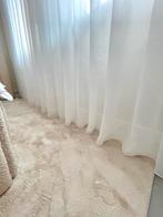 Japandi stijl linnenlook witte inbetweens op maat, C, 200 cm of meer, C, Nieuw