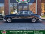 Jaguar MK2 3.8 Automatic (bj 1967, automaat), Auto's, Overige carrosserieën, Blauw, Leder, Lederen bekleding