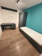 Woood Dennis Kinderkamer, kast, bed en bureau, Huis en Inrichting, Gebruikt, 100 tot 150 cm, Ophalen of Verzenden, Met lade(s)