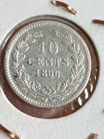 10 cent 1896, zilver (4), Postzegels en Munten, Munten | Nederland, Zilver, 10 cent, Ophalen of Verzenden