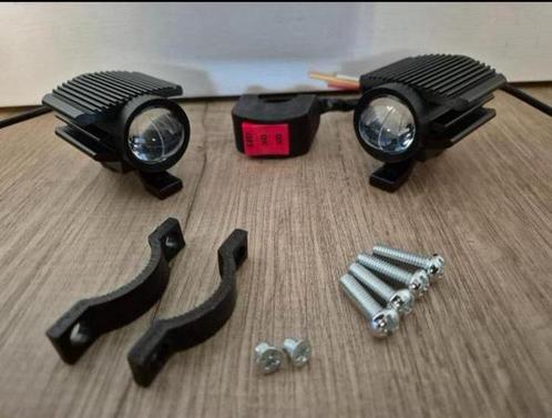 LED Verstralers motor mistlamp 60W - wit / geel, Motoren, Accessoires | Overige, Zo goed als nieuw, Ophalen of Verzenden