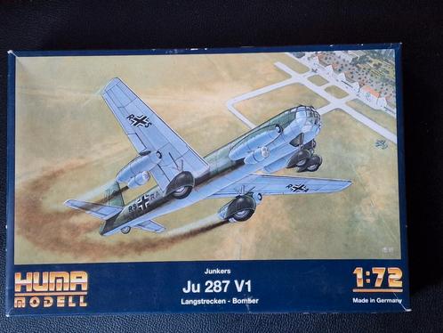 Ju-287 V1 by Huma 1:72, Hobby en Vrije tijd, Modelbouw | Vliegtuigen en Helikopters, Zo goed als nieuw, 1:72 tot 1:144, Overige merken