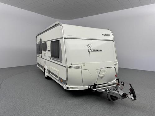 Fendt Tendenza 465 TG, Caravans en Kamperen, Caravans, Bedrijf, Overige, Fendt, 2 aparte bedden, 4 tot 5 meter, Reservewiel, Serviceluik