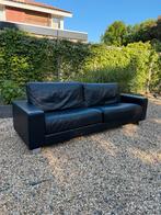 Prachtige De Sede 3 zits zwart stierenleder, Huis en Inrichting, Banken | Bankstellen, ., Design, Driepersoons, 75 tot 100 cm