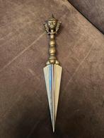 Vintage Tibetaanse, Phurba Rituele Dolk Koper/ Metaal., Antiek en Kunst, Antiek | Koper en Brons, Ophalen of Verzenden