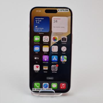 iPhone 15 256GB Blauw | Nette staat | 89% beschikbaar voor biedingen