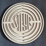 Steyr 3D Embleem van hout 30cm, Ophalen of Verzenden, Nieuw