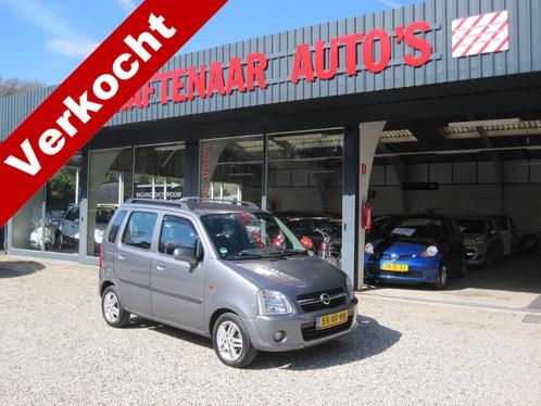 Opel Agila 1.2-16V Maxx in super staat apk 02-09-2025, Auto's, Opel, Bedrijf, Agila, ABS, Airbags, Airconditioning, Alarm, Climate control