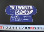 sticker enschede hengelo almelo twente sport, Ophalen, Zo goed als nieuw, Bedrijf of Vereniging