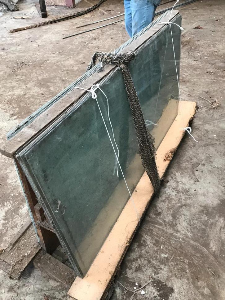 eenruiterglas, Tuin en Terras, Bloembakken en Plantenbakken, Gebruikt, Overige materialen, Minder dan 30 cm, Minder dan 60 cm