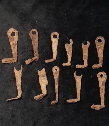 Collectie Romeinse ijzeren sleutels beschikbaar voor biedingen