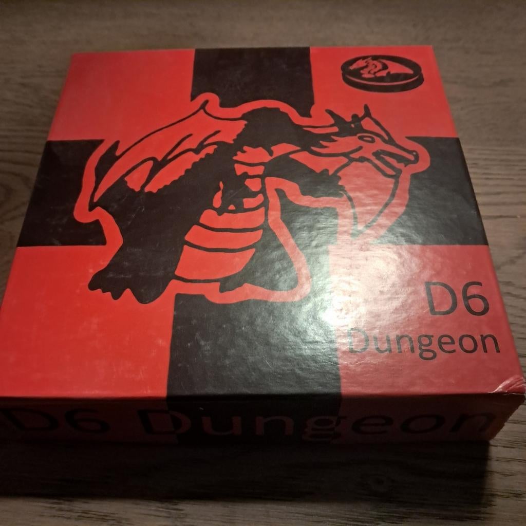 D6 Dungeon Bordspel, Ophalen of Verzenden