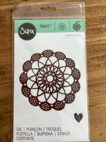 Sizzix thinlits mal antique doily , 661720. Nieuw. beschikbaar voor biedingen
