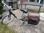 Raleigh fiets met fietstassen, Fietsen en Brommers, Fietsen | Dames | Damesfietsen, Ophalen, Gebruikt, Overige merken, Versnellingen