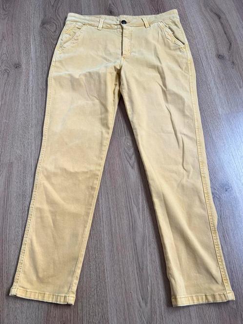 Reiko scott gele broek 28 42, Kleding | Dames, Broeken en Pantalons, Zo goed als nieuw, Maat 42/44 (L), Geel, Lang, Ophalen of Verzenden