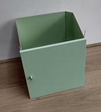 Ikea Kallax inzet met deur (licht groen), Minder dan 100 cm, 25 tot 50 cm, Minder dan 150 cm, Zo goed als nieuw