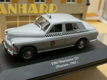 79876: FSO Warszawa 223 - Warsaw Taxi - 1965 - Atlas 1:43 beschikbaar voor biedingen