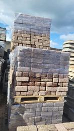 69m2 Gebruikte betonklinkers bkk rood heide 8cm, Ophalen, Gebruikt, Beton, Klinkers