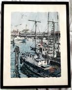 Don Davey – Fisherman's Wharf Print, Ophalen of Verzenden