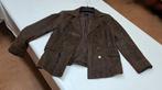 Donna leren dames jack, maat 40, chocoladebruin, Ophalen of Verzenden, Gedragen, Maat 38/40 (M), Bruin