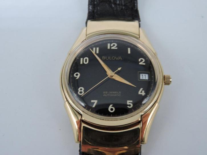 Bulova Automatic, Sieraden, Tassen en Uiterlijk, Horloges | Heren, Zo goed als nieuw, Polshorloge, Overige merken, Overige materialen