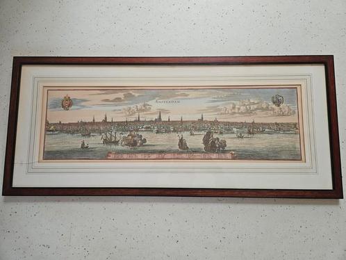 Gezicht op Amsterdam, Antiek en Kunst, Kunst | Tekeningen en Foto's, Ophalen