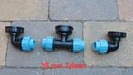 IBC adapter Tyleen 25 mm T-stuk, 150 liter of meer, Ophalen of Verzenden, Zo goed als nieuw, Kunststof