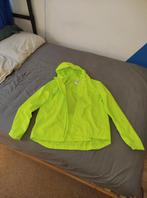 Decathlon - "120" City bike rain jacket - Fluorescent yellow, Kleding | Heren, Maat 48/50 (M), Geel, Ophalen of Verzenden, Zo goed als nieuw